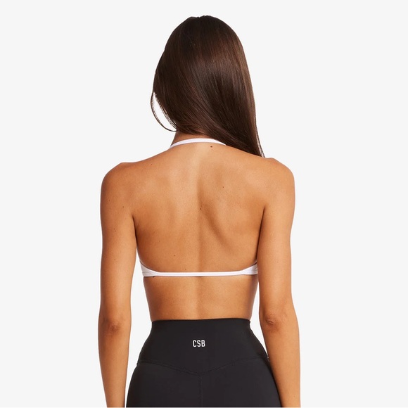 CSB Freedom Micro Crop Bra White Small BNWT - Picture 3 of 5